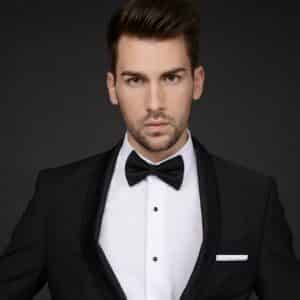 Black Shawl Lapel