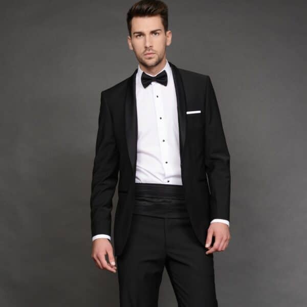 Black Shawl Lapel - Image 2