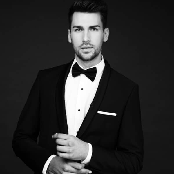 Black Shawl Lapel - Image 4