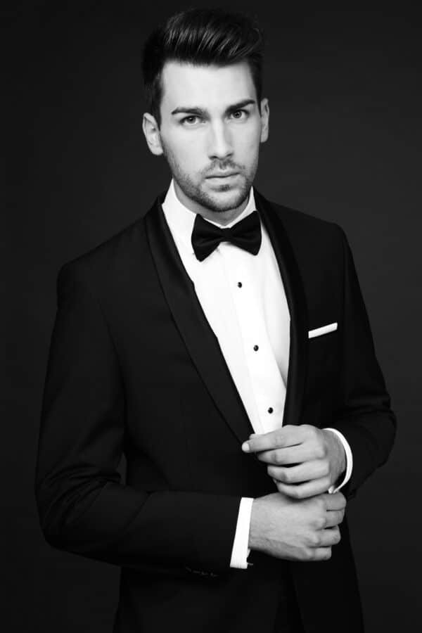 Black Shawl Lapel - Image 5