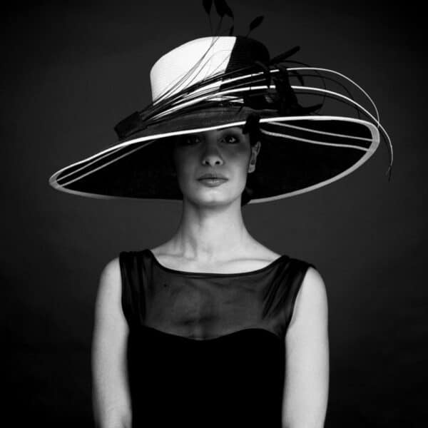 Hat (Black and Ivory) - Image 2