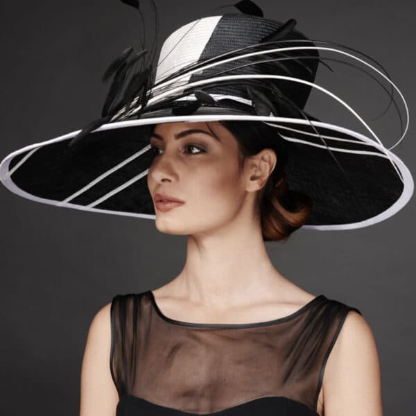 Hat (Black and Ivory)