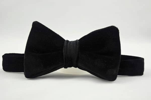 Black Velvet Bow Tie