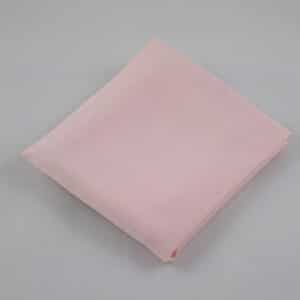 Blush Pink Satin Pocket Square