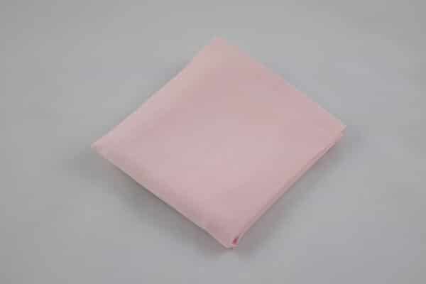 Blush Pink Satin Pocket Square