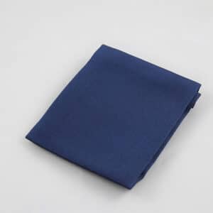 Navy Satin Pocket Square