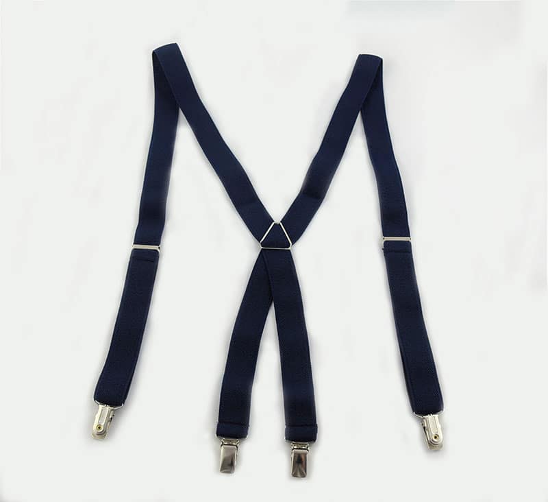 Navy Suspenders - The Groom Collection