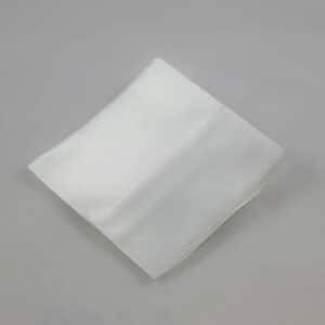 White Satin Pocket Square