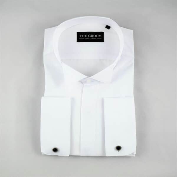 Wing Collar Fly-Front