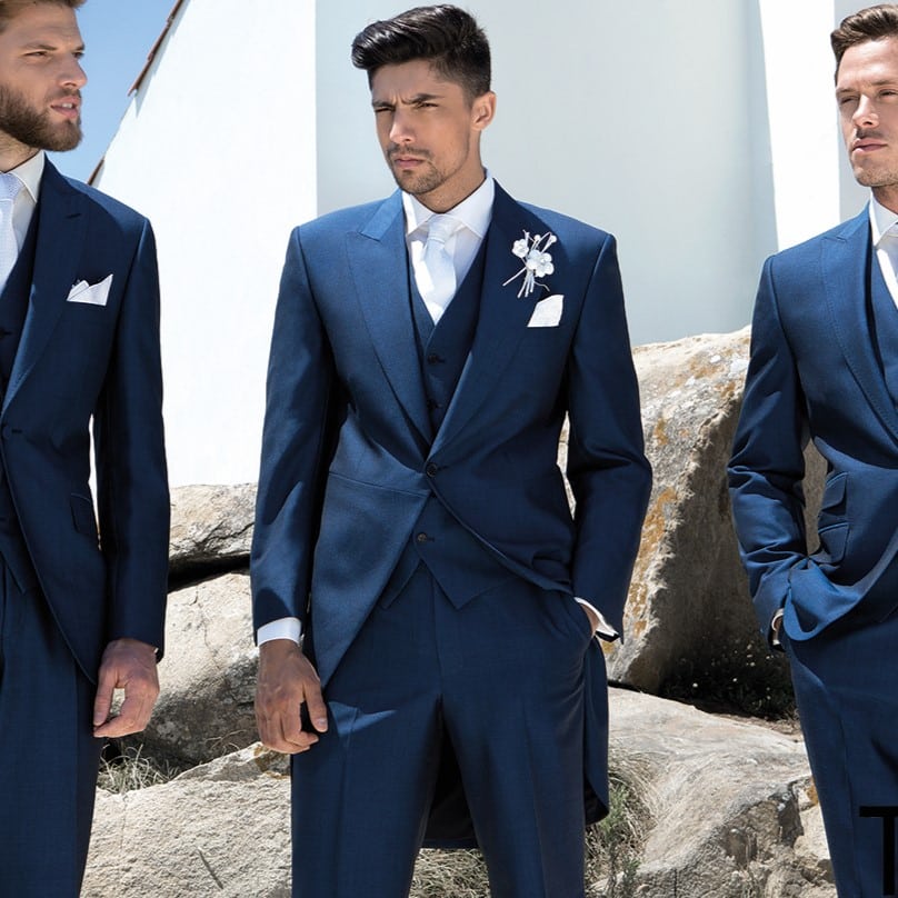 Blue Morning Tailcoat - The Groom Collection