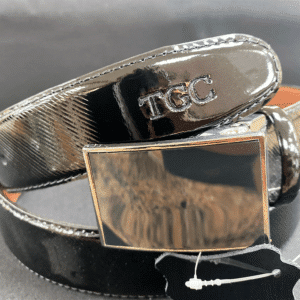 Ascott Patent Leather Belt