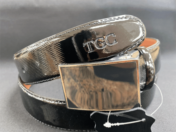 Ascott Patent Leather Belt