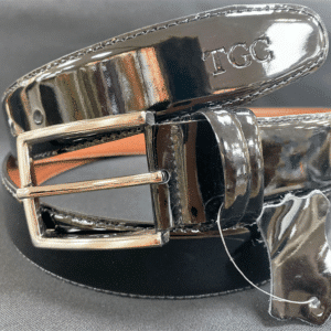 Duke Patent Leather Belt
