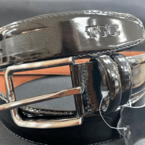 Haidon Patent Leather Belt