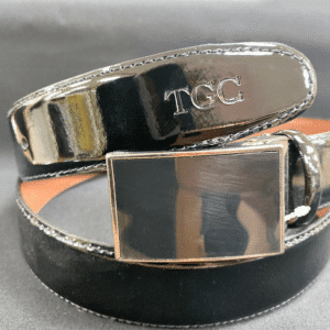 Scott Patent Leather Belt
