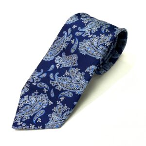 Blue Paisley Tie